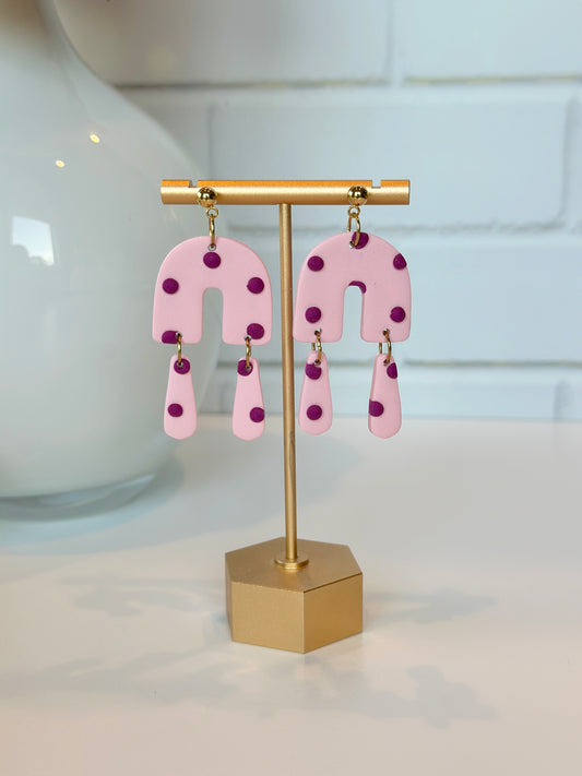 Polka Dot Arch - Pink