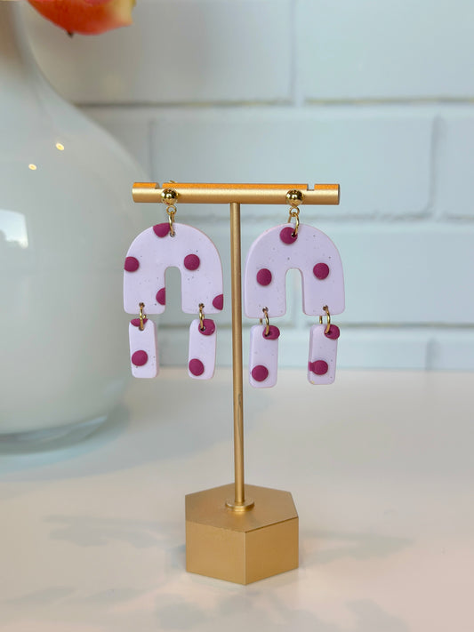 Polka Dot Arch - Light Purple